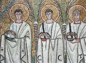 Procession of the Martyrs (detail)